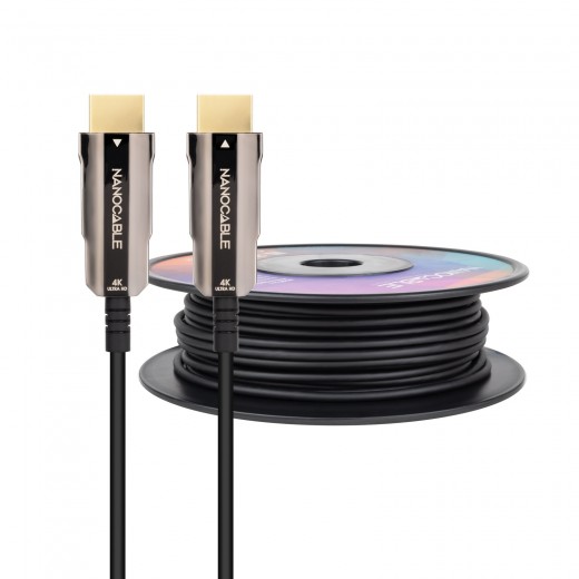 Nanocable Cable HDMI v2.0 Macho a HDMI v2.0 Macho 60m - 4K@60Hz 18Gbps - Color Negro