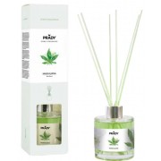 Prady Ambientador Premium Marihuana - Frasco de Cristal 130ml y Varitas Difusoras