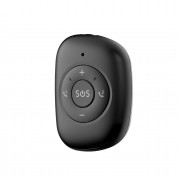 Leotec Tracker GPS 4G WiFi - Boton SOS - Alarma de Caidas - Recordatorio de Pastillas - Color Negro