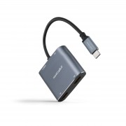 Nanocable Conversor USB-C a 2x HDMI