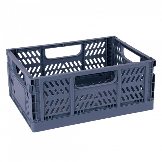 Apli Up North Pack de 2 Cajas de Plastico Plegables y Apilables - Tamaño 290x210x120mm - Ideal para Herramientas