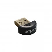 Approx Adaptador Nano USB 2.0 Bluetooth 5.0 - Frecuencia 2.4Ghz - Distancia de Funcionamiento hasta 10m