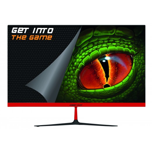 KeepOut Monitor Gaming 23.8 pulgadas LED Full HD 1080p 75Hz - Respuesta 4ms - Angulo de Vision 178º - Altavoces 6W - 16:9 - HD