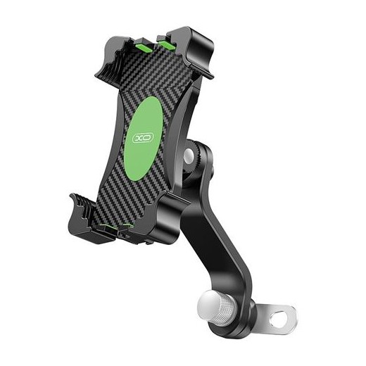 XO Soporte Universal para Telefonos en Motocicletas - Ancho de Apertura 65-100mm - Giro 360º - Longitud 118x270mm - Peso 219gr