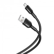 XO Cable de Carga y Transmision de Datos - Longitud 1m - Conector Micro USB - Silicona Suave y Duradera - Alta Velocidad 5V