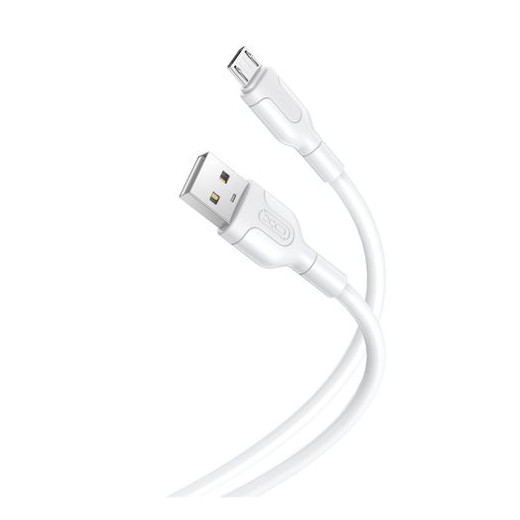 XO Cable de Carga y Transmision de Datos - Longitud 1m - Conector Micro USB - Silicona Suave y Duradera - Alta Velocidad 5V
