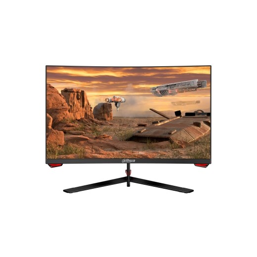 Dahua Monitor Gaming 27 pulgadas LED VA Curvo 1500R FullHD 1080p 165Hz - Respuesta 1ms - Angulo de Vision 178º - 16:9 - HDMI