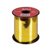 Apli Rollo de Cinta para Envolver Regalos de 7mmx250m - Acabado Brillante - Color Oro