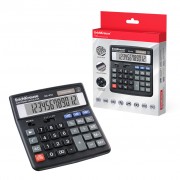 Erichkrause Dc-412 Calculadora Electronica de Sobremesa - Pantalla LCD de 12 Digitos - Memoria Doble - Funciones de Calculo Ava