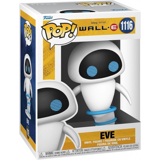 Funko Pop Disney Wall-E Eve - Figura de Vinilo - Altura 9.5cm aprox.