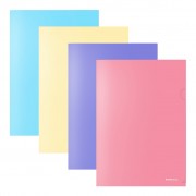 Erichkrause Pack de 12 Dossiers Uñero Fizzy Pastel - A4 Opaco - Color Surtido