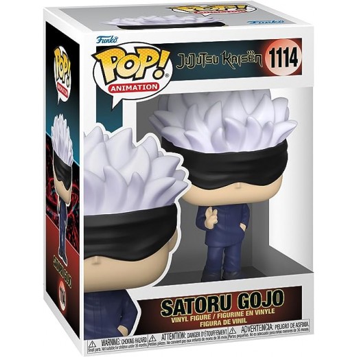 Funko Pop Animacion Jujutsu Kaisen Satoru Gojo - Figura de Vinilo - Altura 9.5cm aprox.