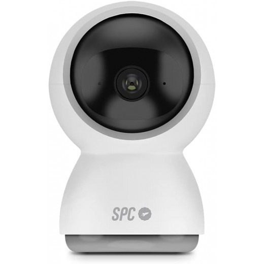 SPC Lares 360 Camara de Vigilancia Wifi - Giro 360º - Full HD 1080P - Seguimiento de Personas - Vision Nocturna - Diseño Disc