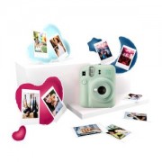 Fujifilm Pack Best Memories Instax Mini 12 Mint Green Camara Instantanea + Film Instax Mini 10ud. + 3 Portafotos - Tamaño de I