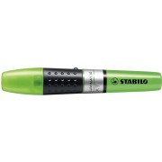 Stabilo Iluminator Marcador Fluorescente - Mayor Suministro de Tinta - Zona de Agarre - Trazo entre 2 y 5mm - Color Verde