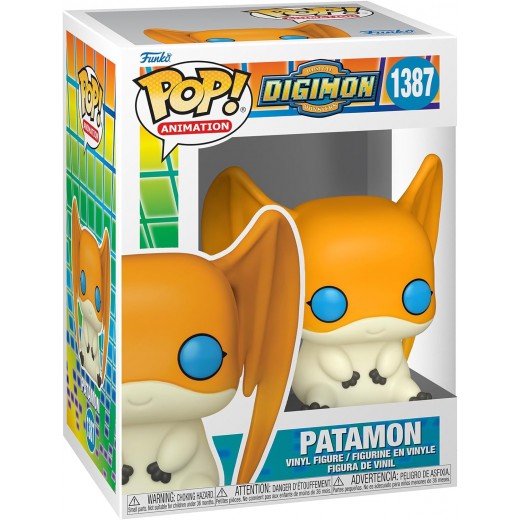 Funko Pop Digimon Patamon - Figura de Vinilo - Altura 9cm aprox.