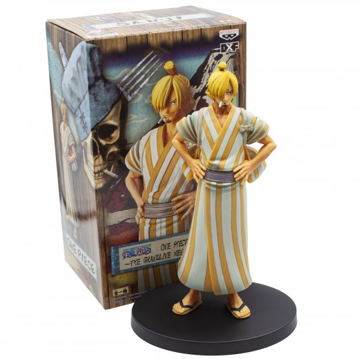 Banpresto One Piece DxF The Grandline Men Sanji - Figura de Coleccion - Altura 17cm aprox. - Fabricada en PVC y ABS