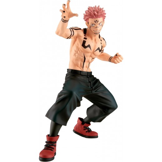 Banpresto Jujutsu Kaisen Maximatic Sukuna - Figura de Coleccion - Altura 21cm aprox. - Fabricada en PVC y ABS