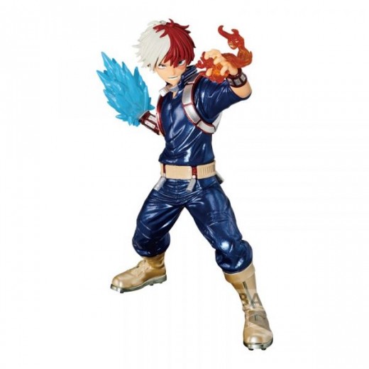 Banpresto My Hero Academia The Amazing Heroes Shoto Todoroki (Special) - Figura de Coleccion - Altura 14cm aprox. - Fabricada e