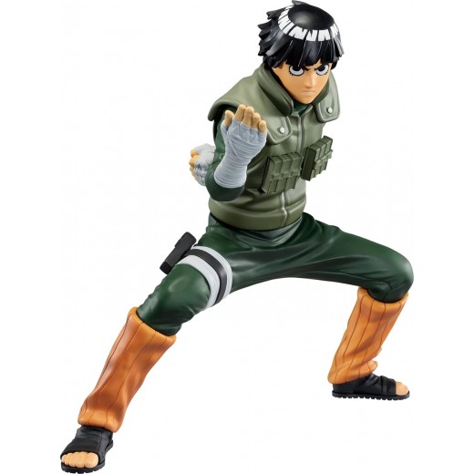 Banpresto Naruto Shippuden Vibration Stars Rock Lee Ver. A - Figura de Coleccion - Altura 15cm aprox. - Fabricada en PVC y ABS