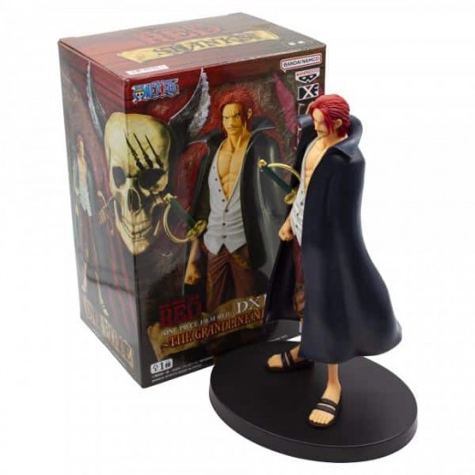 Banpresto One Piece Film Red DxF The Grandline Men Vol. 2 (TBA) Shanks - Figura de Coleccion - Altura 17cm aprox. - Fabricada e