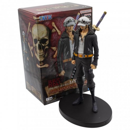 Banpresto One Piece Film Red DxF The Grandline Men Vol. 10 Trafalgar - Figura de Coleccion - Altura 17cm aprox. - Fabricada en