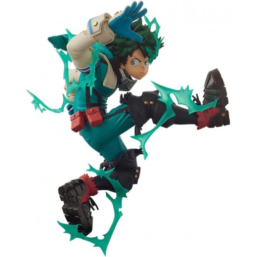 Banpresto My Hero Academia Izuku Midoriya - Figura de Coleccion - Altura 10cm aprox. - Fabricada en PVC y ABS