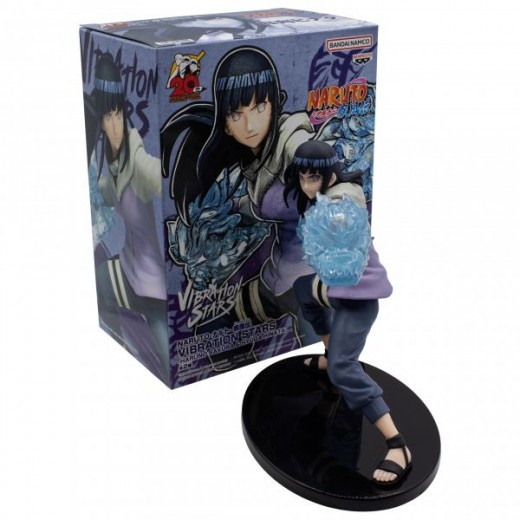 Banpresto Naruto Shippuden Vibration Stars Hyuga Hinata - Figura de Coleccion - Altura 16cm aprox. - Fabricada en PVC y ABS