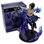 Banpresto Naruto Shippuden Vibration Stars Sasuke Uchiha - Figura de Coleccion - Altura 20cm aprox. - Fabricada en PVC y ABS