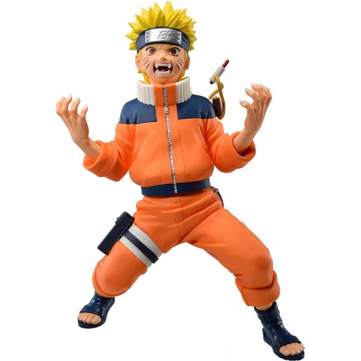 Banpresto Naruto Vibration Stars Naruto Uzumaki II - Figura de Coleccion - Altura 14cm aprox. - Fabricada en PVC y ABS