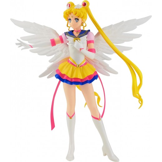 Banpresto Pretty Guardian Sailor Moon Cosmos The Movie Glitter & Glamours Eternal Sailor Moon - Figura de Coleccion - Altura 23