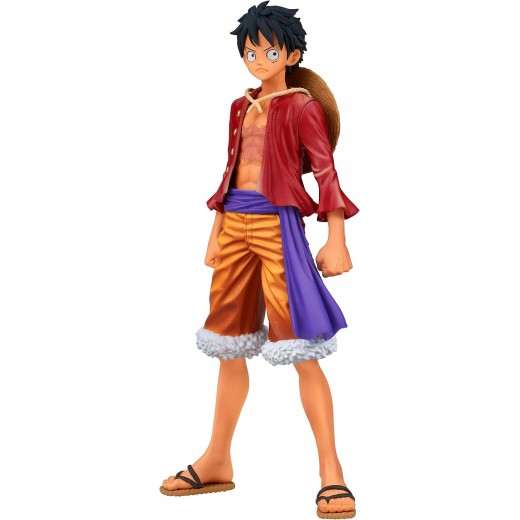 Banpresto One Piece DxF The Grandline Series Wanokuni Monkey D. Luffy - Figura de Coleccion - Altura 16cm aprox. - Fabricada en