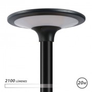 Elbat Lampara Solar LED - 400mm de Diametro X 120mm de Altura - 20W