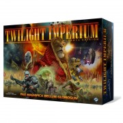 Twilight Imperium Cuarta Edicion Juego de Tablero - Tematica Ciencia Ficcion - De 3 a 6 Jugadores - A partir de 14 Años - Dura