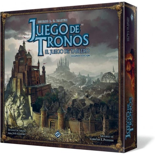 Juego de Tronos: El Juego de Tablero Segunda Edicion - Tematica Fantasia - De 3 a 6 Jugadores - A partir de 14 Años - Duracion