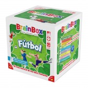 BrainBox Futbol Juego de Cartas - Tematica Deporte/Futbol - De 1 a 8 Jugadores - A partir de 8 Años - Duracion 15-30min. aprox