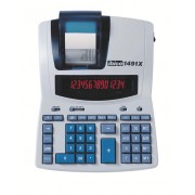 Ibico 1491X Calculadora Profesional Termica 14 Digitos - Pantalla LCD 2 Colores - Impresion en Negro - Velocidad 10 Lineas por
