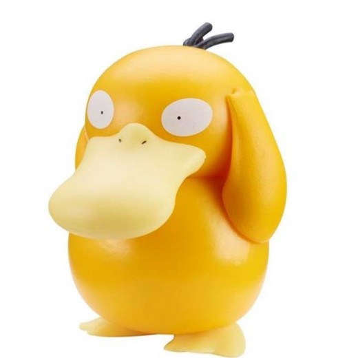 Jazwares Pokemon Battle Figure Psyduck - Figura de Coleccion - Altura 7.5cm aprox. - Fabricada en PVC