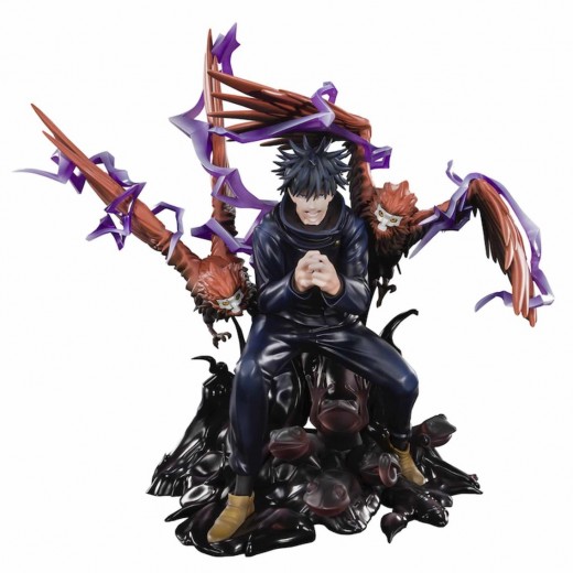 Tamashii Nations Figuarts Zero Jujutsu Kaisen Megumi Fushiguro modo Ataque Chimera Shadow Garden - Figura de Coleccion - Altura