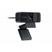 Kensington W1050 Webcam de Angulo Amplio y Enfoque Fijo 1080P - Video Nitido y Sensor de Gran Tamaño - Ajuste Manual y Campo d