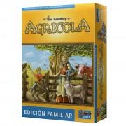 Agricola Ed. Familiar Juego de Tablero - Tematica Agricultura/Animales - De 1 a 4 Jugadores - A partir de 8 Años - Duracion 45