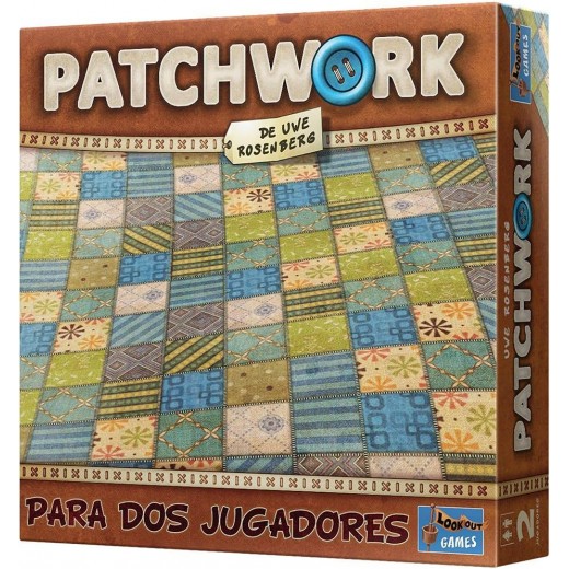 Patchwork Juego de Tablero - Tematica Abstracto/Costura - 2 Jugadores - A partir de 8 Años - Duracion 15-30min. aprox.