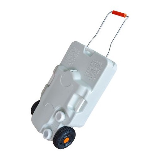 Muvip Carro Portatil para Acampadas - Material de Polietileno de Alta Calidad - Capacidad de 30 Litros - Compatible con Inodoro