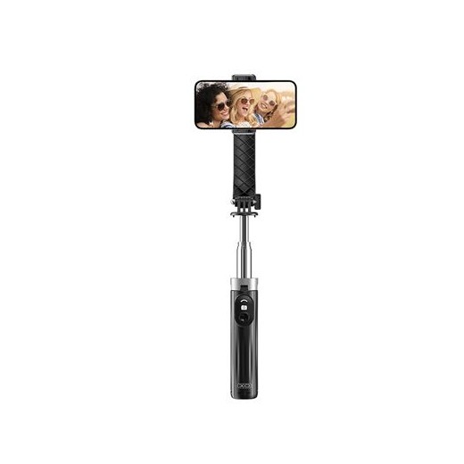 XO Tripode + Palo Selfie Bluetooth SS11 - Color Negro