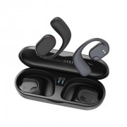 XO Auriculares TWS X25 - Pantalla Digital + Conduccion de Aire - Color Negro