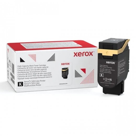 Xerox C320 C325 Negro Cartucho de Toner Original - 006R04831