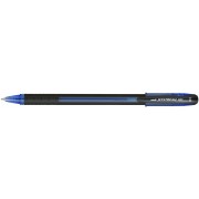 Uni-ball JetStream SX-101-10 Boligrafo de Tinta - Punta de Bola 1mm - Secado Instantaneo - Ideal para Zurdos - Color Azul