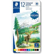 Staedtler 146C Pack de 12 Lapices de Colores - Mina Suave - Colores Surtidos