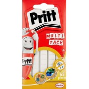 Pritt Multitack Pack de 65 Piezas de Masilla Adhesiva Blanca - Fuertes