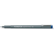 Staedtler Pigment Liner 308 Rotulador Calibrado - Trazo 0.3mm - Secado Rapido - Color Azul